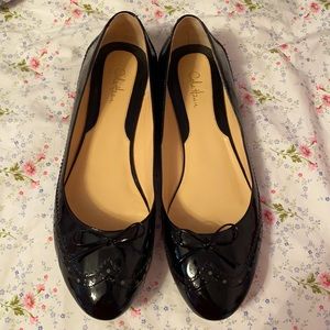 Cole Haan - black patent leather flats